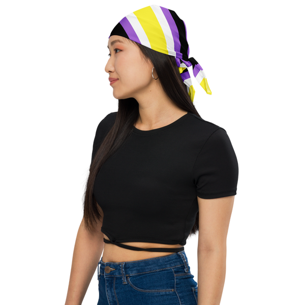 Non-Binary Flag Bandana