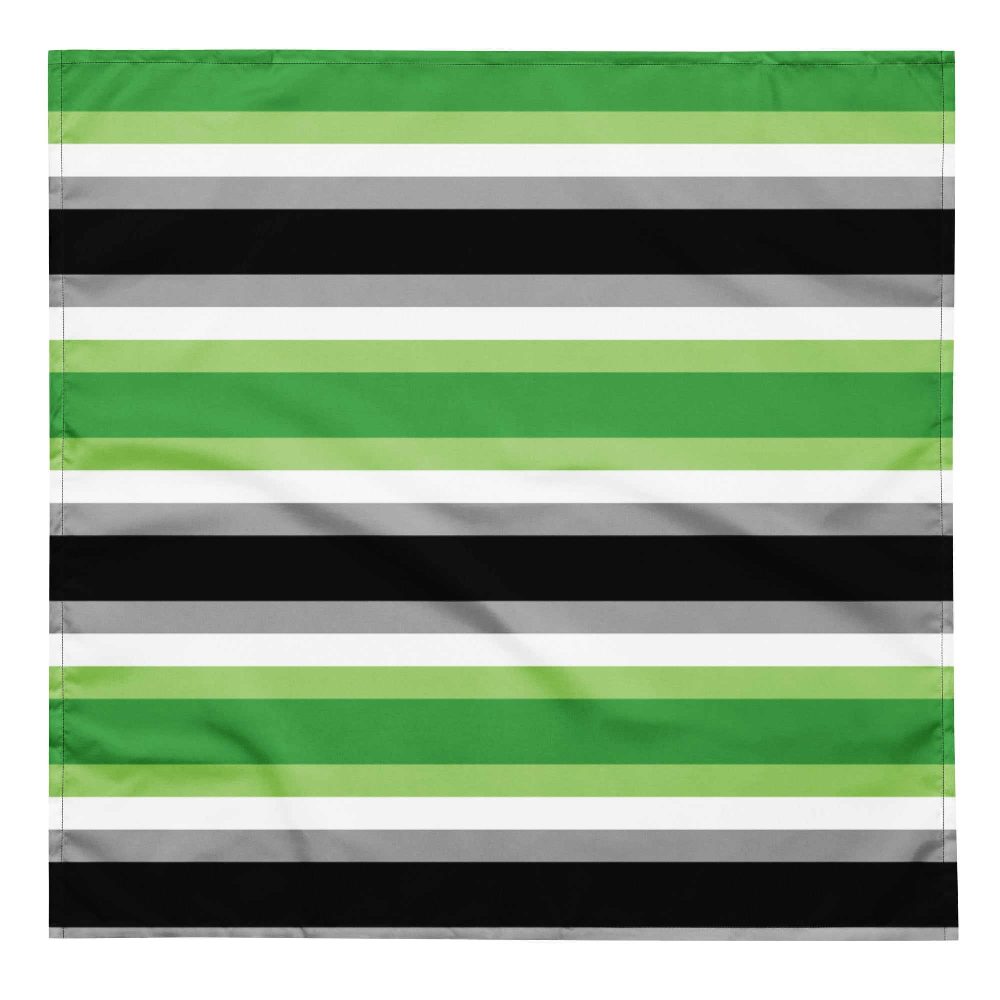 Aromantic Flag Bandana