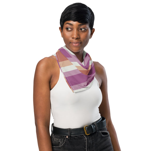 Retro Lesbian Flag Bandana