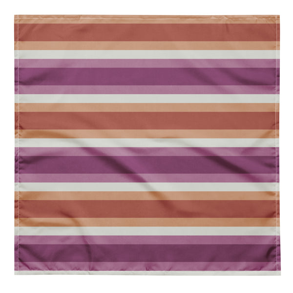 Retro Lesbian Flag Bandana