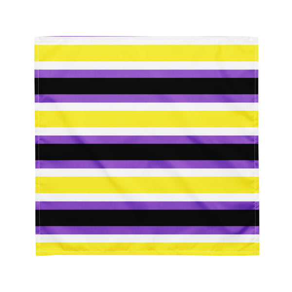 Non-Binary Flag Bandana