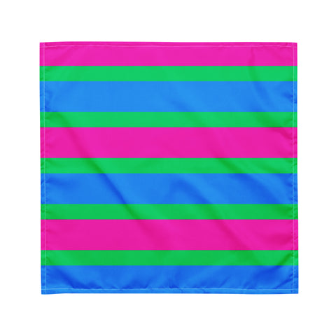 Polysexual Flag Bandana