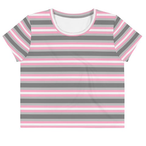 Demigirl Flag Crop Tee