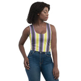 Retro NonBinary Crop Tank