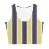 Retro NonBinary Crop Tank