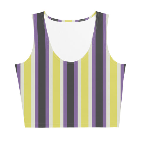 Retro NonBinary Crop Tank