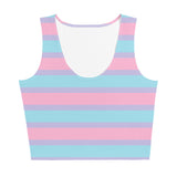 Pastel Bisexual Crop Tank