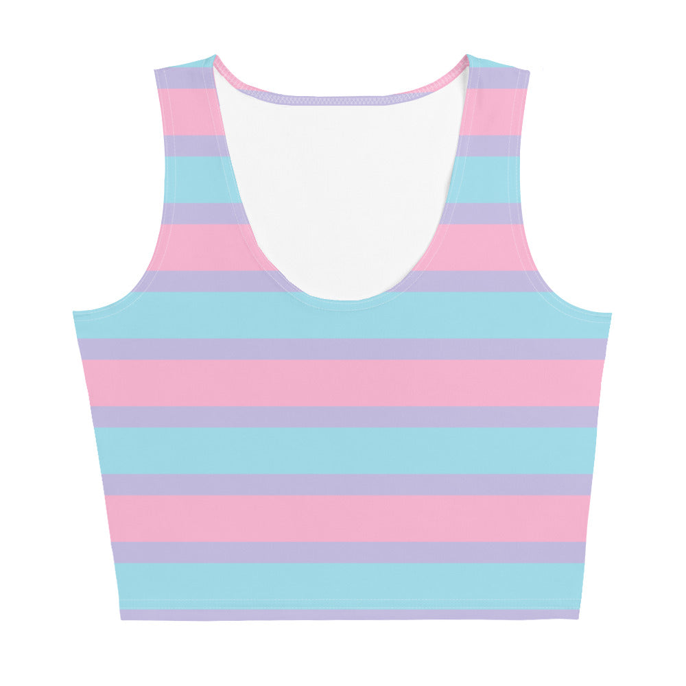 Pastel Bisexual Crop Tank
