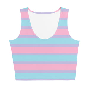Pastel Bisexual Crop Tank