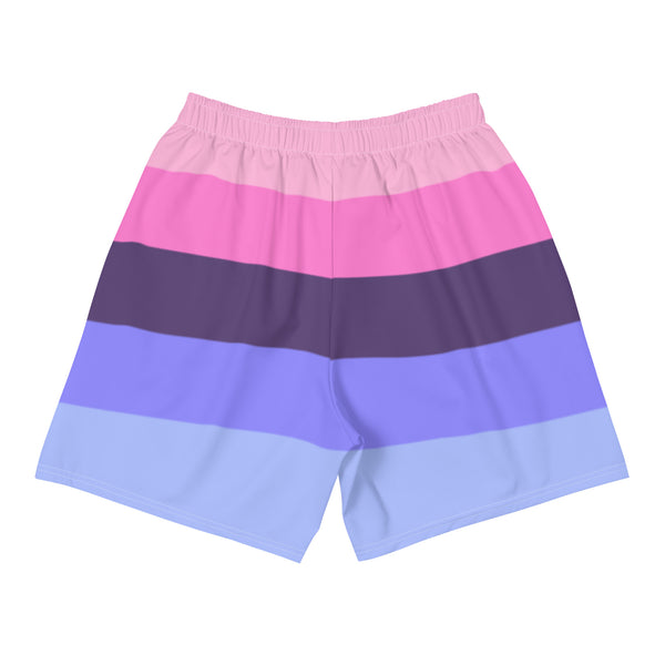 Omnisexual Flag Long Athletic Shorts