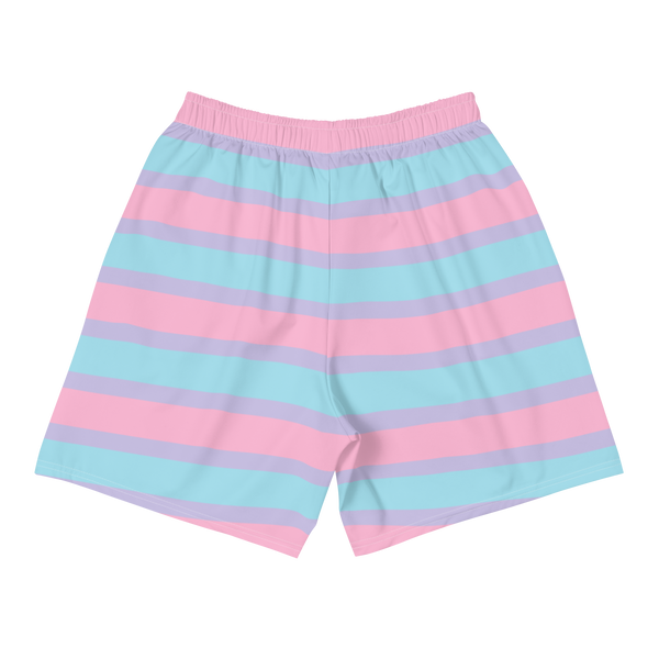 Pastel Bisexual Long Athletic Shorts