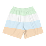 Unlabeled Flag Long Athletic Shorts