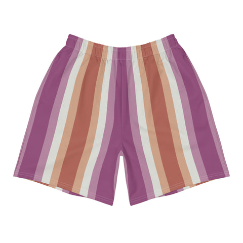 Retro Lesbian Long Athletic Shorts