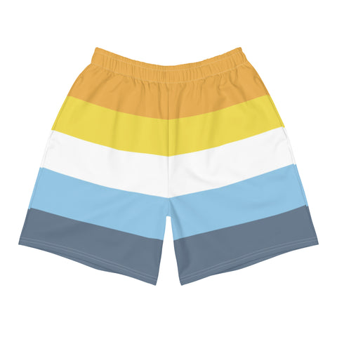 AroAce Flag Long Athletic Shorts