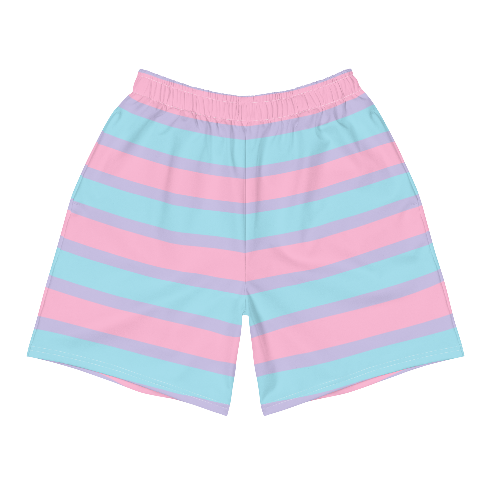 Pastel Bisexual Long Athletic Shorts