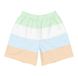 Unlabeled Flag Long Athletic Shorts