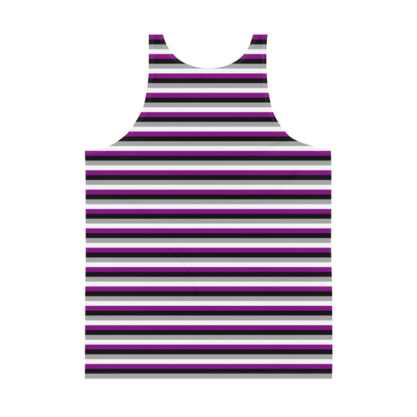 Asexual / Demisexual Flag Tank Top