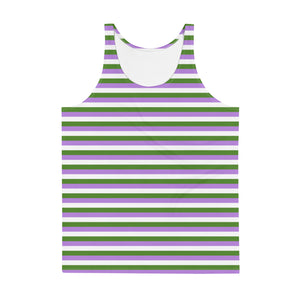 Genderqueer Flag Tank Top
