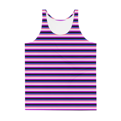 Genderfluid Flag Tank Top