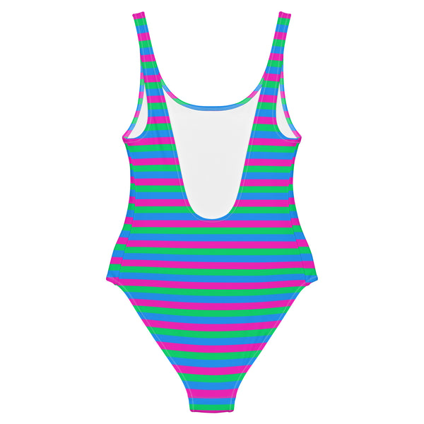 Polysexual Flag One-Piece Swimsuit