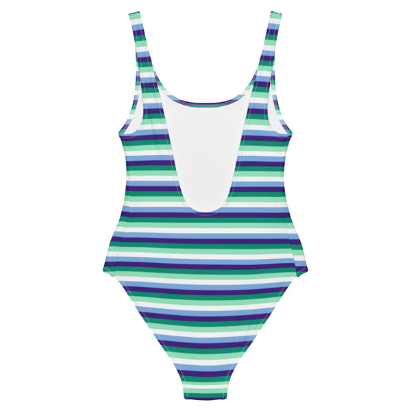 Gay / MLM Flag One-Piece Swimsuit