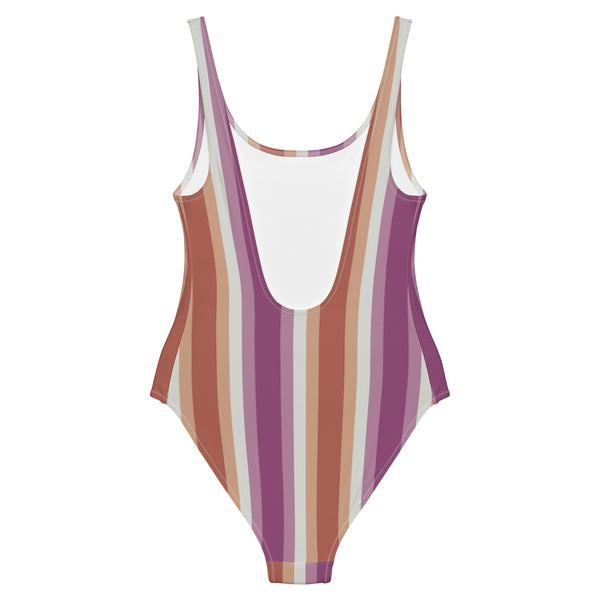 Retro Lesbian One-Piece Swimsuit