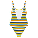 AroAce Flag One-Piece Swimsuit