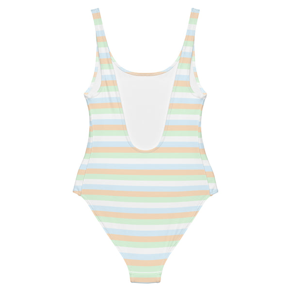 Unlabeled Flag One-Piece Swimsuit
