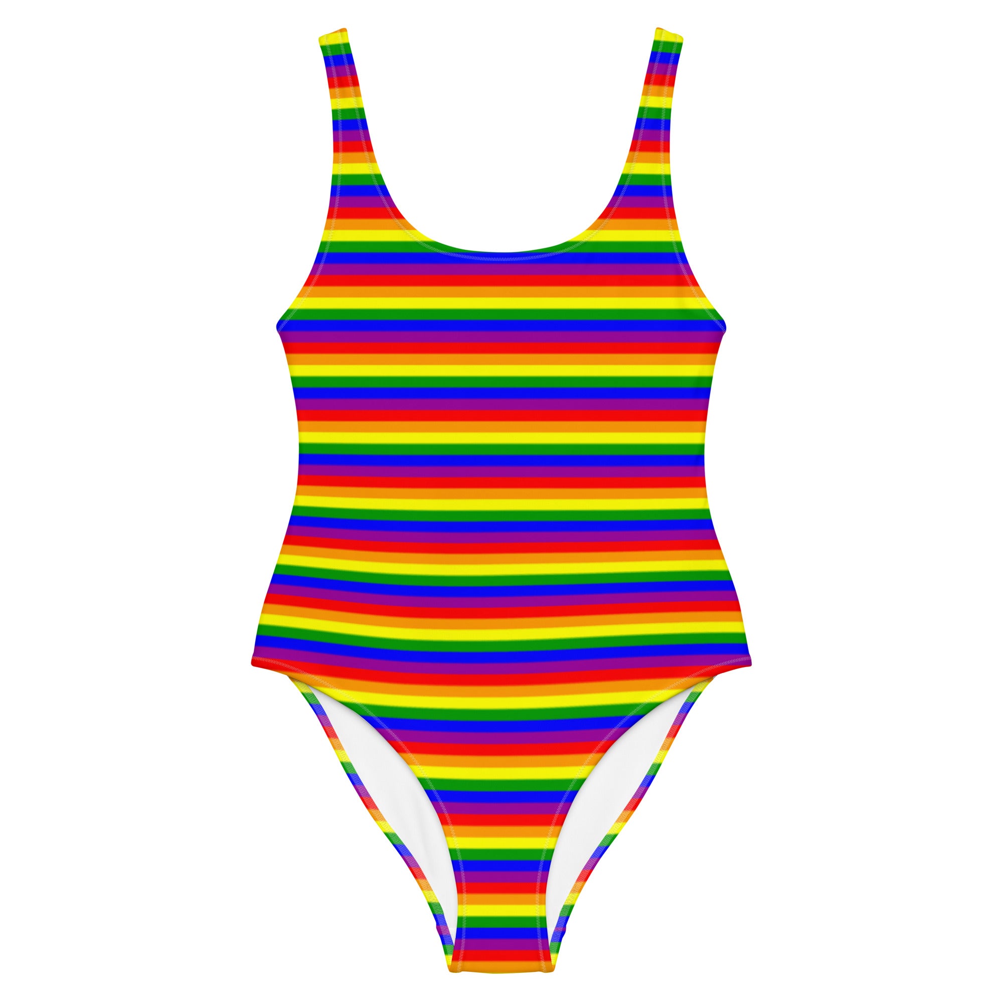 Rainbow Flag One-Piece Swimsuit