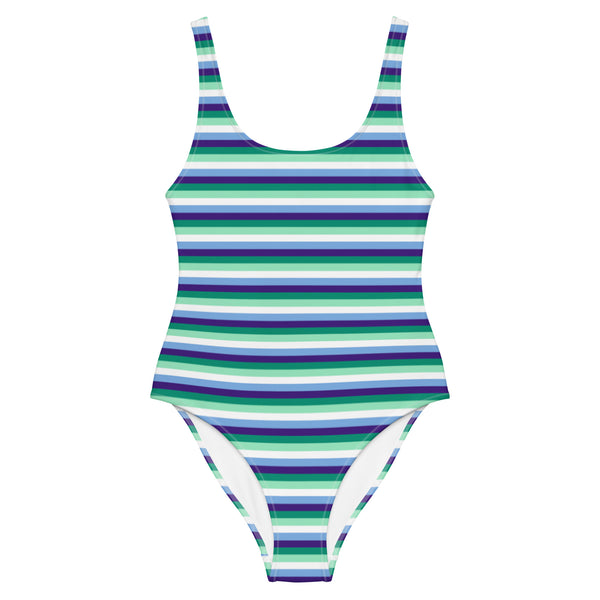 Gay / MLM Flag One-Piece Swimsuit