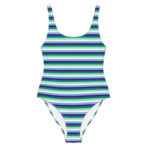 Gay / MLM Flag One-Piece Swimsuit