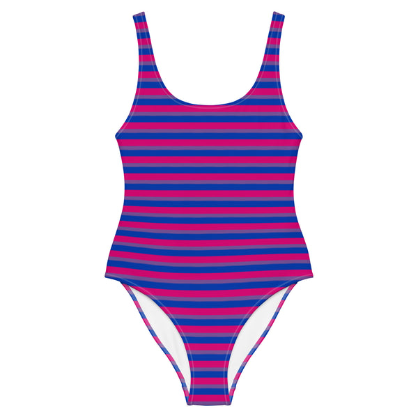 Bisexual Flag One-Piece Swimsuit