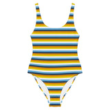 AroAce Flag One-Piece Swimsuit