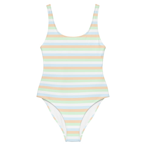 Unlabeled Flag One-Piece Swimsuit