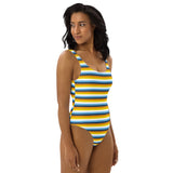 AroAce Flag One-Piece Swimsuit