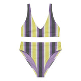Retro Non-Binary High-Waisted Bikini