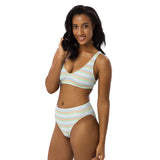 Unlabeled Flag High-Waisted Bikini