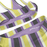 Retro Non-Binary High-Waisted Bikini