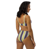 Retro Non-Binary High-Waisted Bikini
