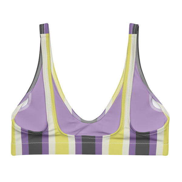 Retro Non-Binary Bikini Top