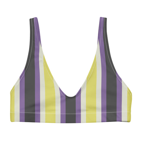 Retro Non-Binary Bikini Top