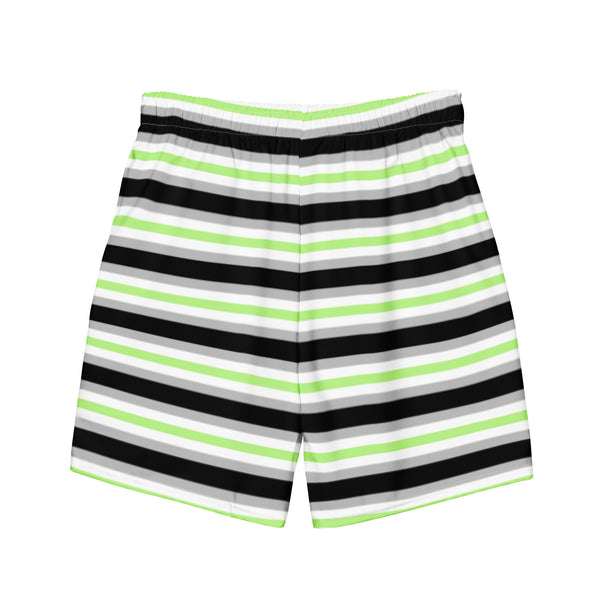 Agender Flag Swim Trunks