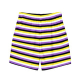 Non-Binary Flag Swim Trunks
