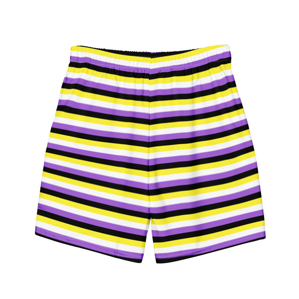 Non-Binary Flag Swim Trunks