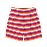 Lesbian Flag Swim Trunks