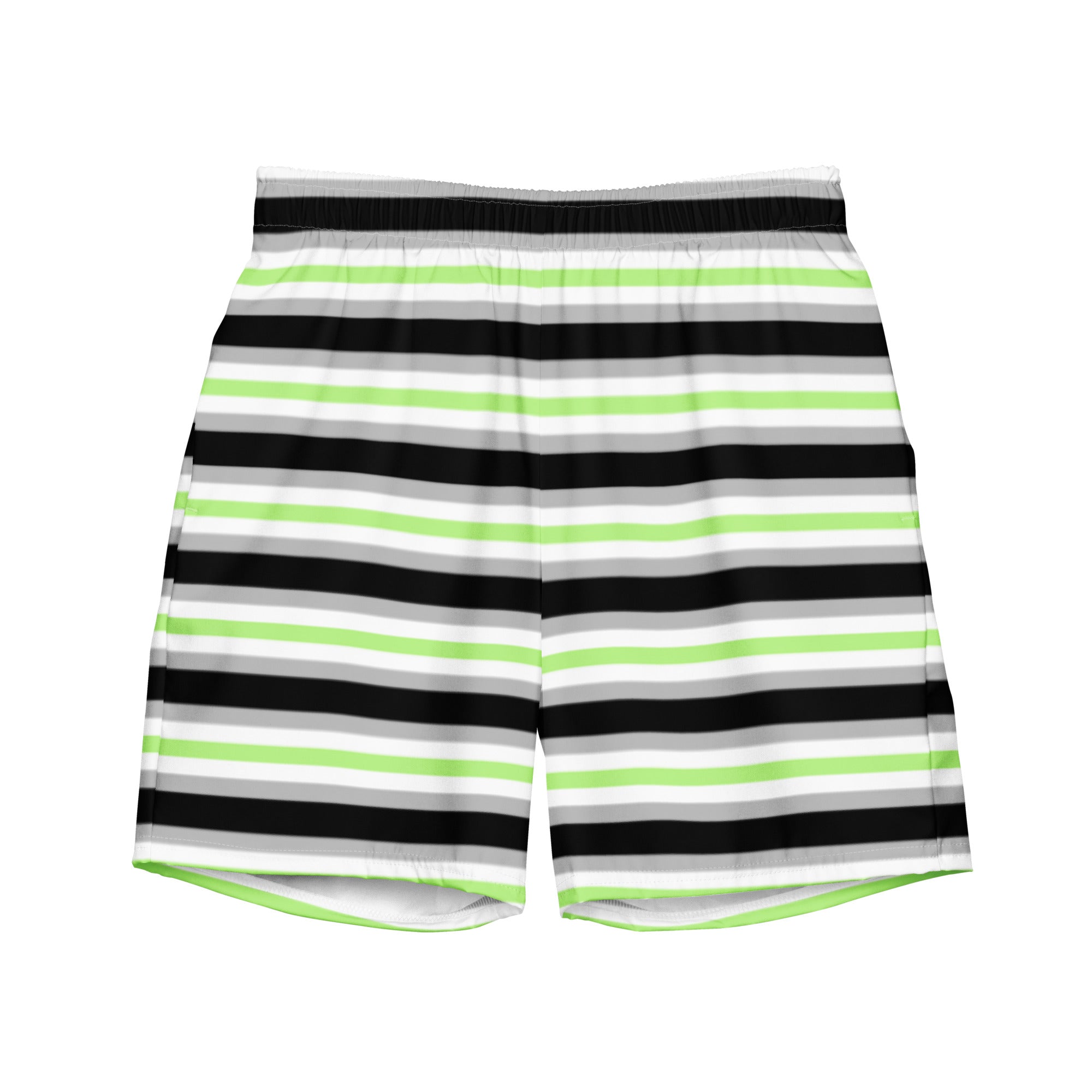 Agender Flag Swim Trunks