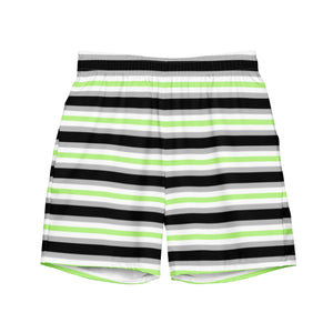 Agender Flag Swim Trunks
