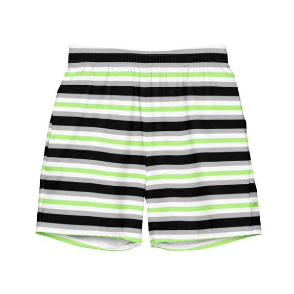 Agender Flag Swim Trunks