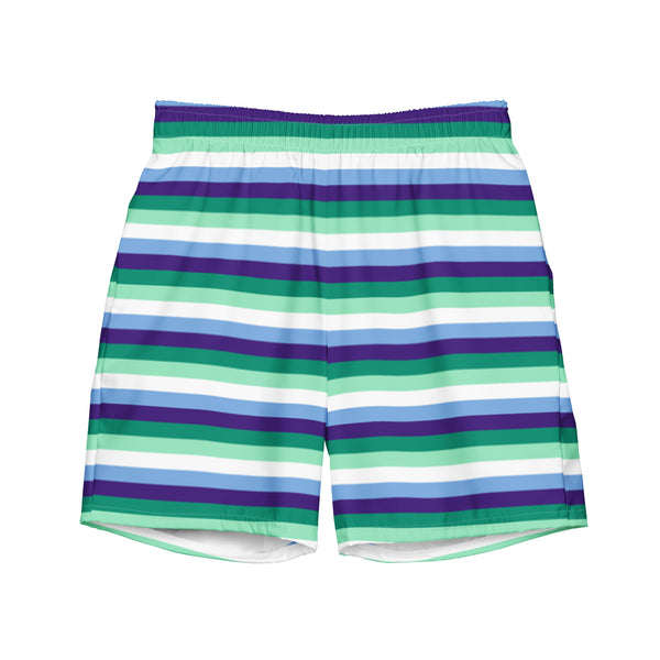 Gay / MLM Flag Swim Trunks