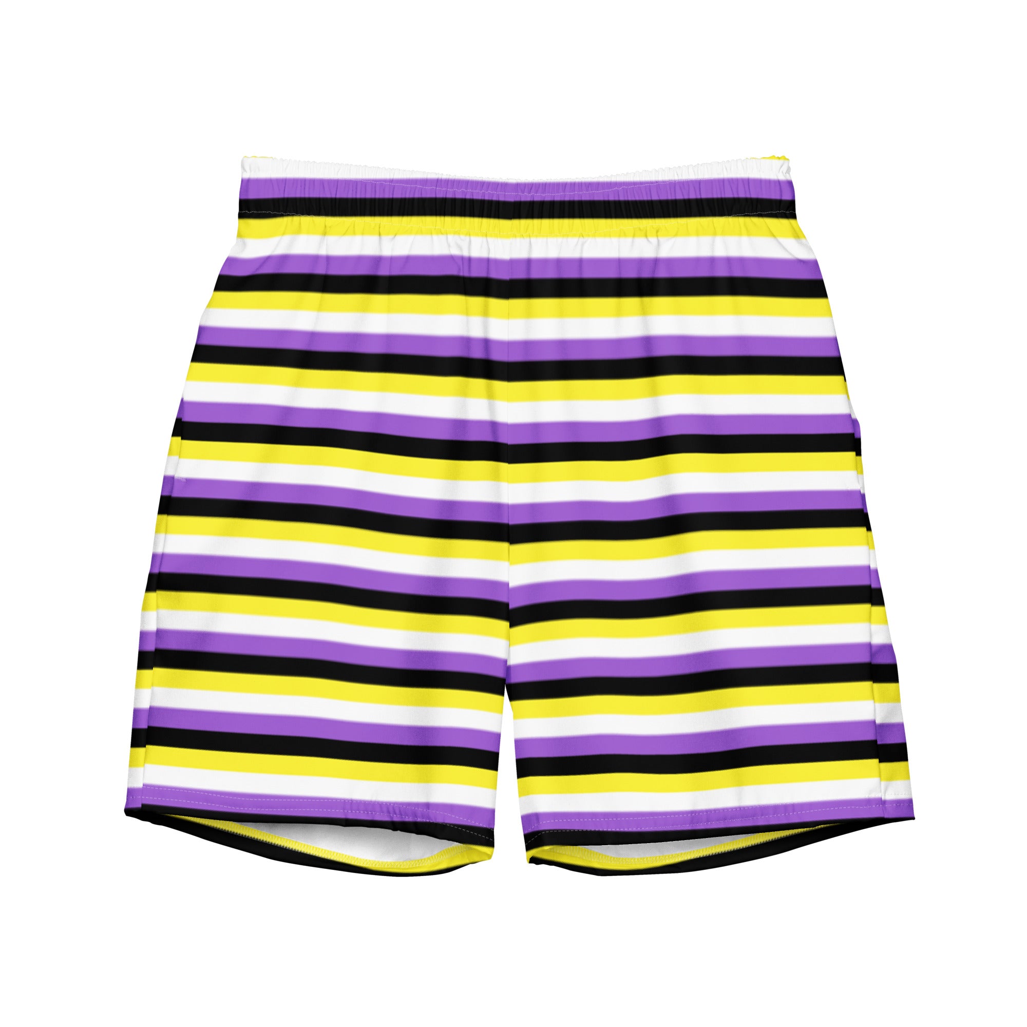 Non-Binary Flag Swim Trunks